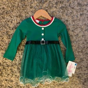NWT Elf little girls Christmas dress